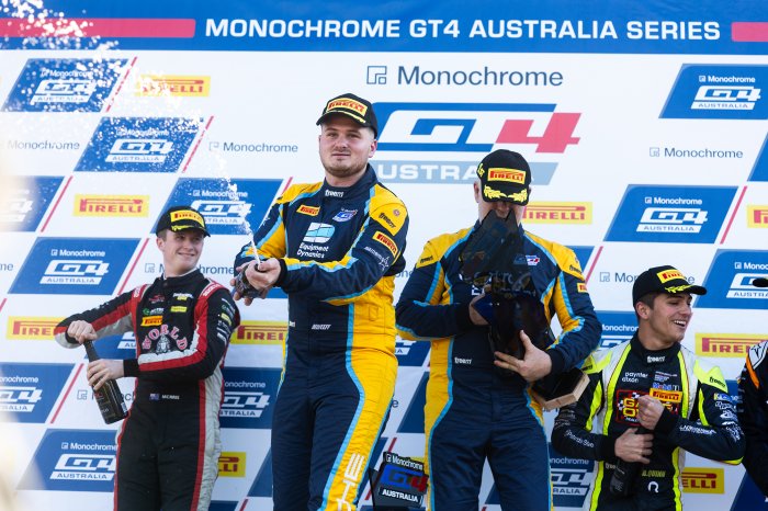 Lachlan Mineeff and Shane Smollen aiming to solidify GT4 Pro-Am Cup title campiagn