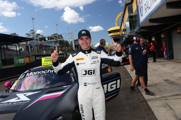 Triple Eight claims maiden Monochrome GT4 Australia pole position