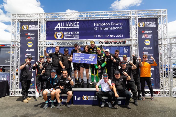 Monochrome GT4 Australia Silver Cup decided in epic fashion as Hayman and Geoghegan claim title